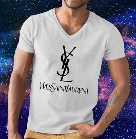 ysl crew neck t shirt|Yves Saint Laurent T.